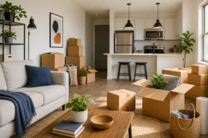 Blog header depicting RenteR utilizes a proprietary algorithm to find you the perfect apartment in Texas effortlessly